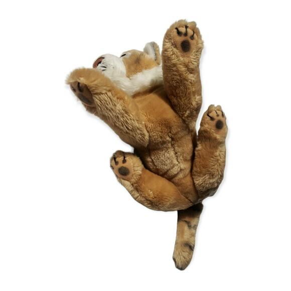 Remco Tiger Cub 19" Pet House Originals Plush Stuffed Animal Toy Vintage 1985 - Picture 4 of 6